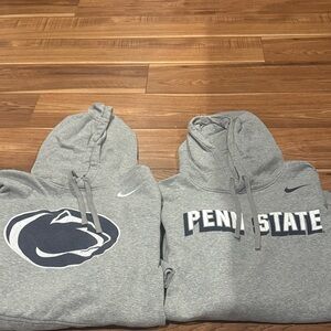 Nike Gray Penn State Hoodie